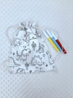 Dino παιδικό σακιδιάκι color me - Image 3