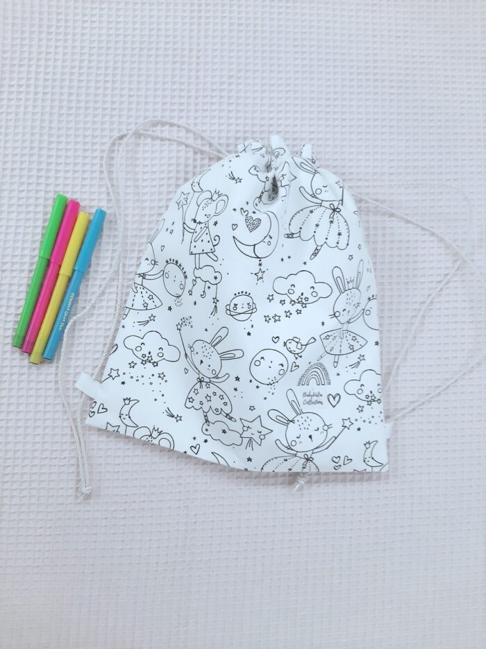 Night Fairy παιδικό σακιδιάκι color me - Image 3