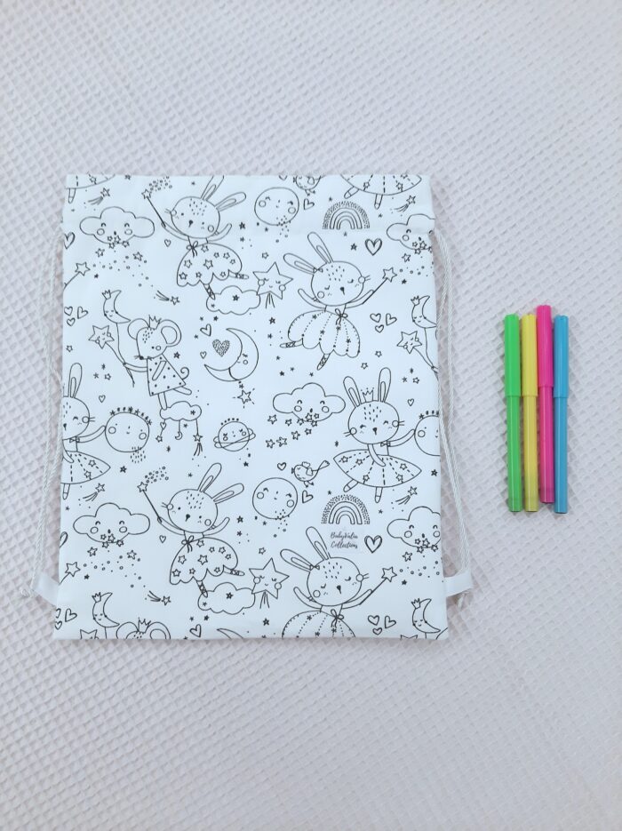 Night Fairy παιδικό σακιδιάκι color me - Image 4