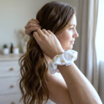 Golden Feathers κορδέλα - scrunchies - Image 5