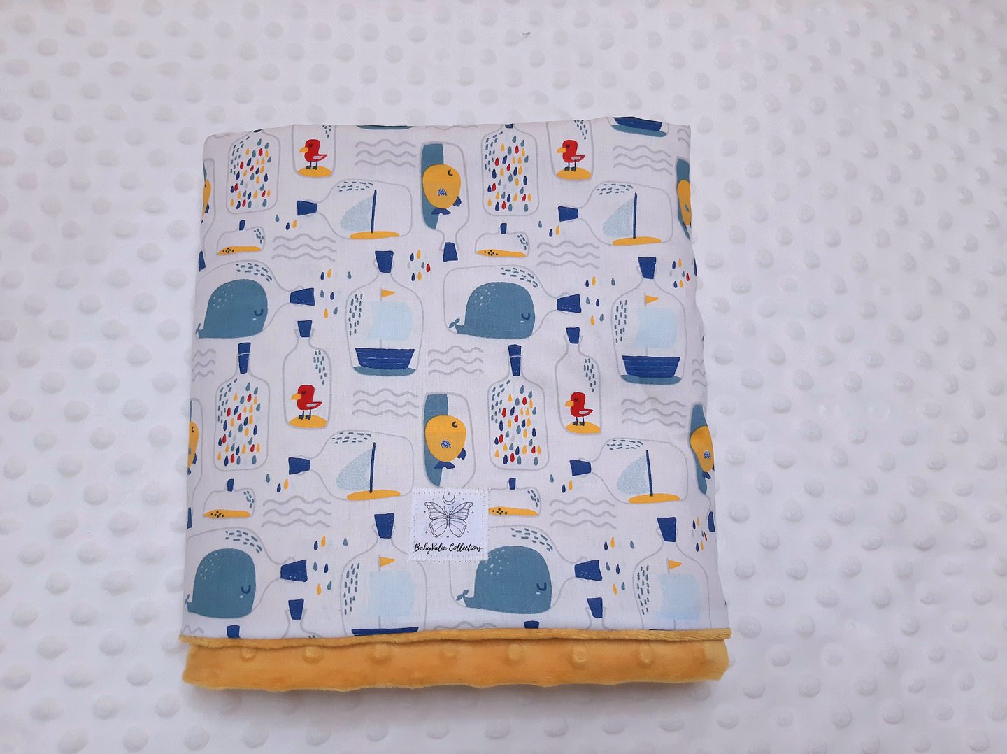 Bottle Post κουβερτούλα minky