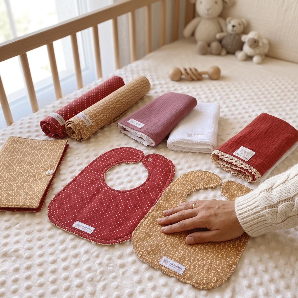 Caramel Drops newborn set midi