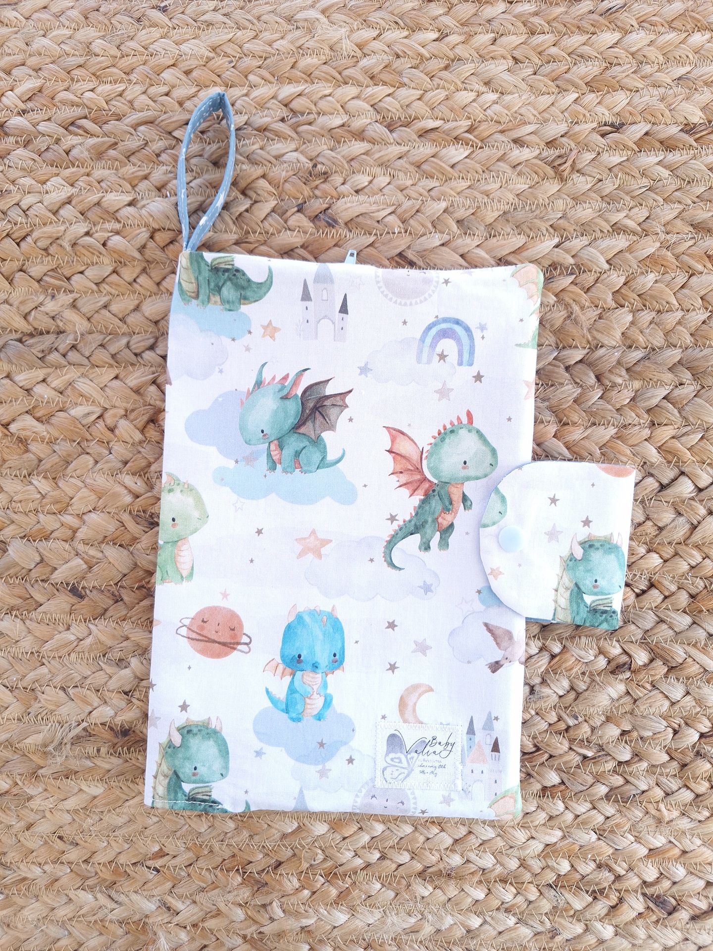 Dragons θήκη για μωρομάντηλα και πάνες